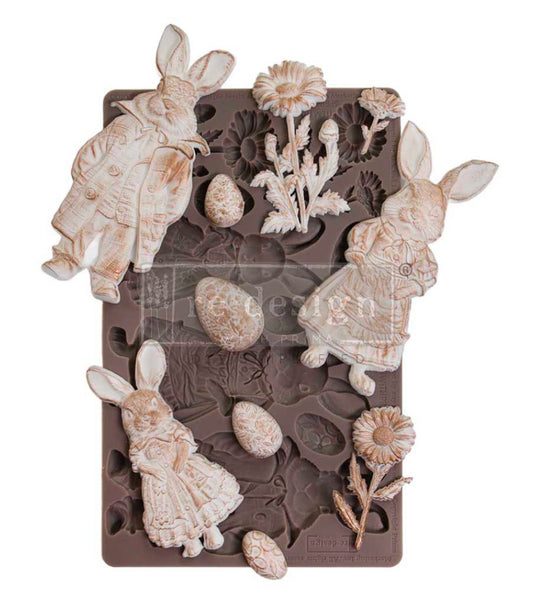 Springtime Bunny Redesign Prima mold mould