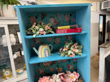 Rachel the sweet Rose Patina bookshelf