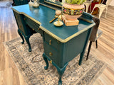 Jordan the Bohemeian blue glam vanity desk