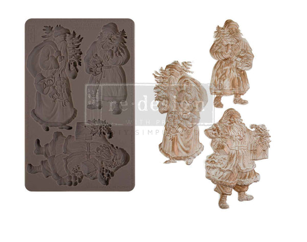 HOLIDAY GREETINGS Redesign Prima mold MOULD - SIZE:  1 PC, 5″X10″X8MM