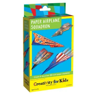 Paper Airplane Stunt Squadron Mini Craft Kit For Kids