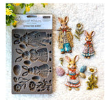 Springtime Bunny Redesign Prima mold mould