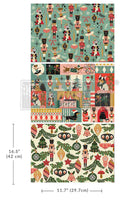 A3 DECOUPAGE FIBER PACK –Nutcracker Happiness