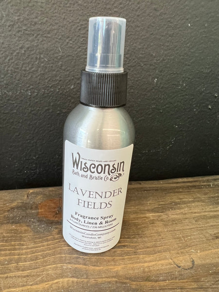 Wisconsin candle Lavender fields room spray