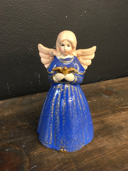 Blue Ceramic Angel