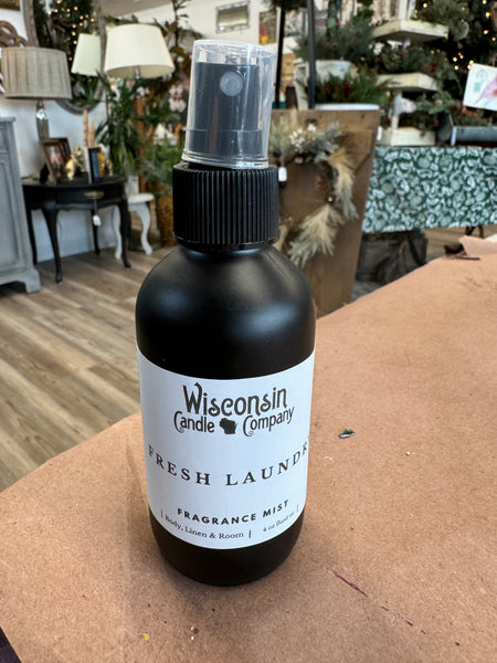 Wisconsin candle Fresh Laundry room spray