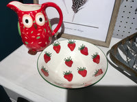 Strawberry Food Safe Bowl