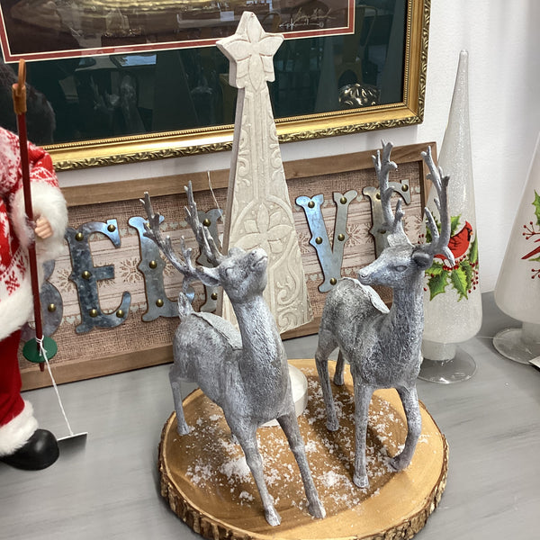 Deer and Tree deco