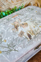 Blossom Bunnies Redesign with Prima Middy Transfer