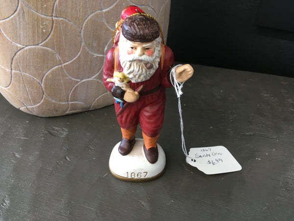 Santa Ornament (1867 reproduction)