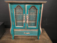 Turquoise & Gold Jewelry Box