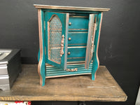 Turquoise & Gold Jewelry Box