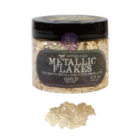 GOLD METAL FLAKES – – 1 JAR