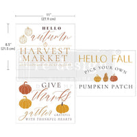 DECOR TRANSFERS® 8.5×11 – FALL FESTIVE